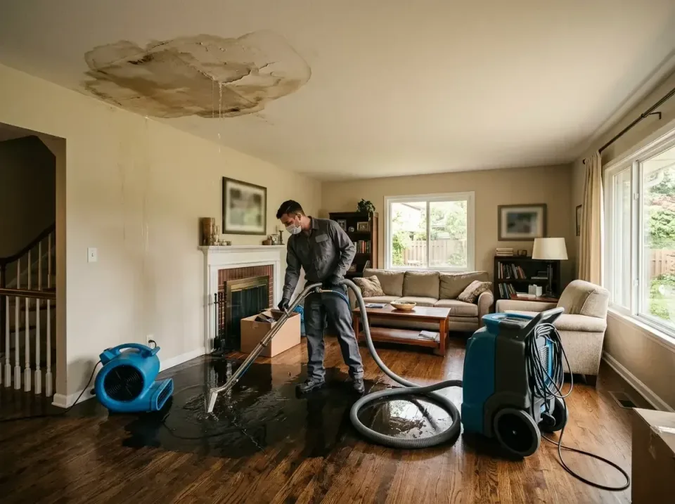 attic-pipe-burst-ceiling-drip-008 — frequently asked questions, Water Damage Restoration & Carpet Care in Moundsville, WV